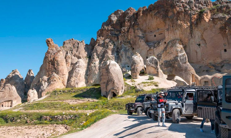 Kapadokya Vadilerinde Jeep Turu
